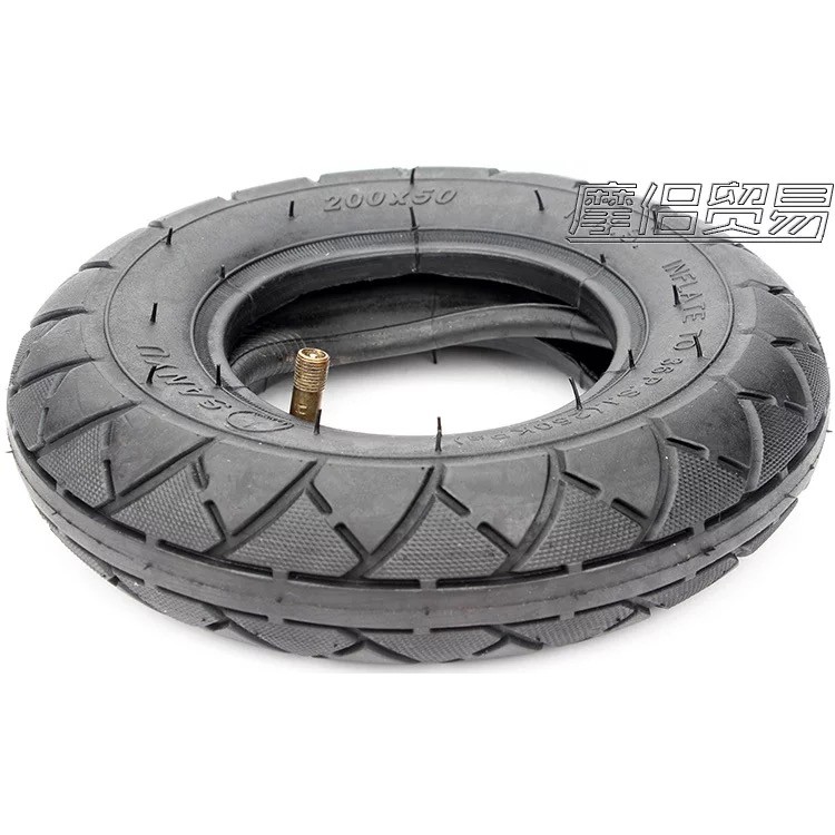 VỎ RUỘT SĂM LỐP XE ĐIỆN 8 INH 200X50