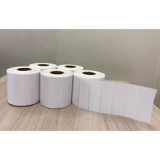 5 Cuộn giấy decal in tem nhãn nhiệt 35 x 22mm