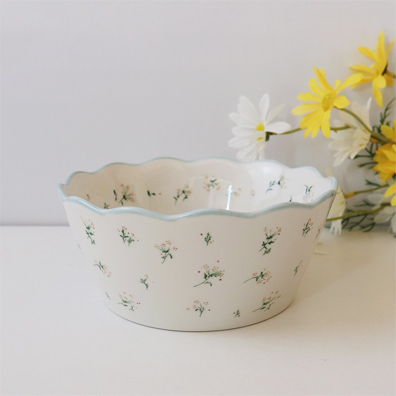 🌈🌈Bát tô sứ họa tiết hoa nhí màu pastel nhẹ nhàng