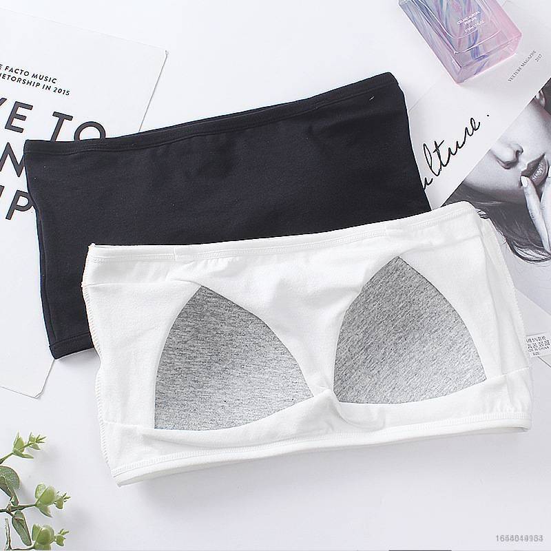 Áo lót vải cotton Không Dây Cho Tuổi Teen/Trẻ Em Gái/Nam/Học Sinh