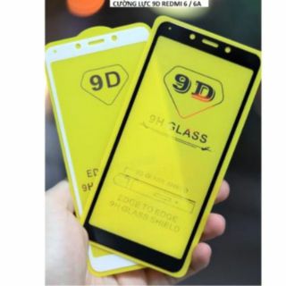 Kính Cường Lực 9D Full Màn Hình Cho xiaomi REDMI 6/6A