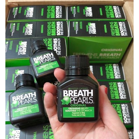 Viên uống thơm miệng Breath Pearls 50 viên
