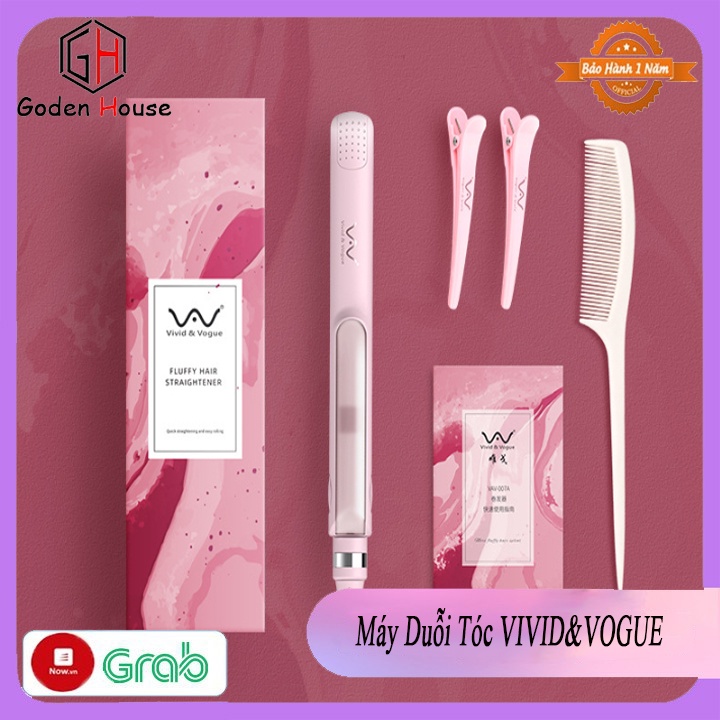 Máy Làm Tóc ViVid&Vogue VAV-007A, Máy Uốn Tóc, Tạo Kiểu Đa Năng
