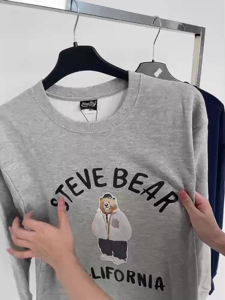 [FREESHIP](CÓ SẴN) HÀNG CHÍNH HÃNG Áo sweater NELLYHEYBIG unisex,HOODIE dáng rộng hoạ tiết đơn giản mã THYL1273AX. | BigBuy360 - bigbuy360.vn