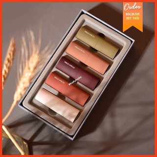 HOLD LIVE - Set 5 son thỏi Mousse Velvet Lipstick holdlive xám dupe Marrakesh Chili