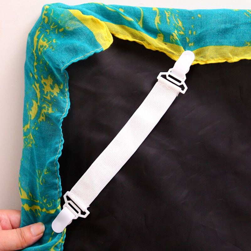 Bộ 4 Dây Kẹp Cố Định Ga Trải Giường Co Giãn Tiện Dụng