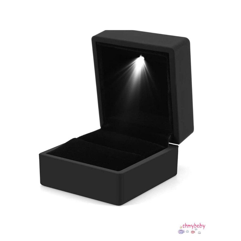 Hộp đựng nhẫn cao cấp với đèn Led Hộp đựng đồ trang sức bằng kim cương Hộp đựng đồ trang sức [8/1]