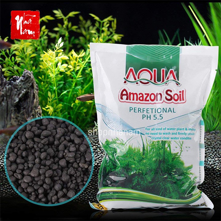 Đất nền thuỷ sinh phân nền giàu dinh dưỡng dùng cho thực vật bể cá bể thủy sinh