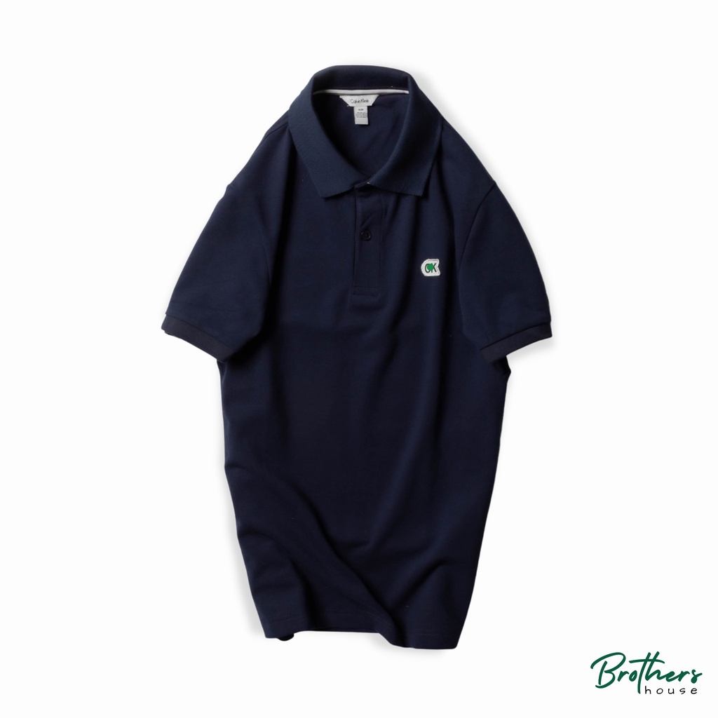 |Xịn ngon| Áo thun polo nam cổ bẻ Calvin. Klein basic đẹp chất ngất, lên dáng khỏi chê