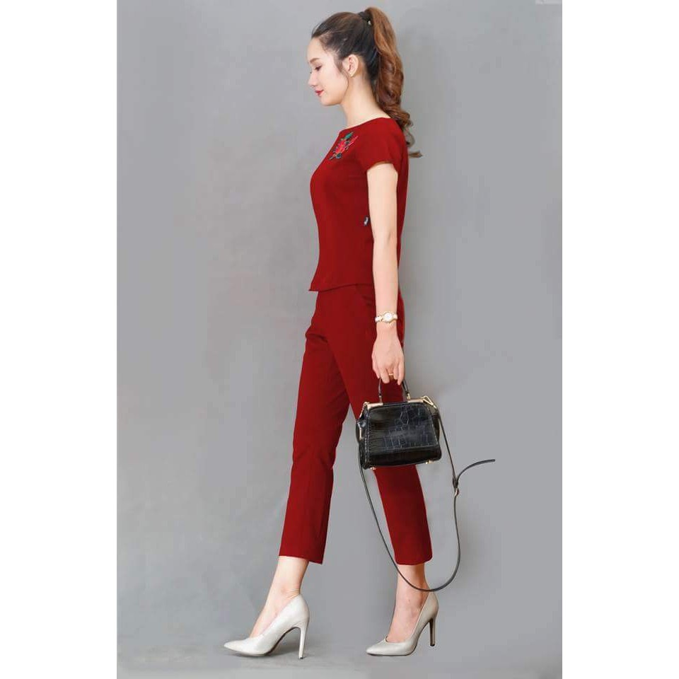 BỘ ĐỒ THÊU HOA HỒNG CAO CẤP B12 | BigBuy360 - bigbuy360.vn