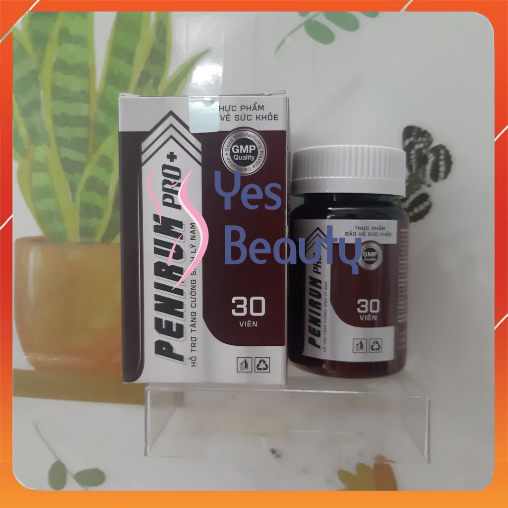 Viên Uống Sinh Lý Penirum Pro - Phục Hồi Sinh Lực Làm Chủ Thời Gian Phê Tột Đỉnh - Chính Hãng Hộp 30 Viên