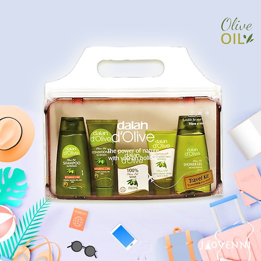 [CHÍNH HÃNG] Bộ Kit du lịch chăm sóc cơ thể toàn diện từ tinh dầu ô liu Dalan d'olive Travel Kit