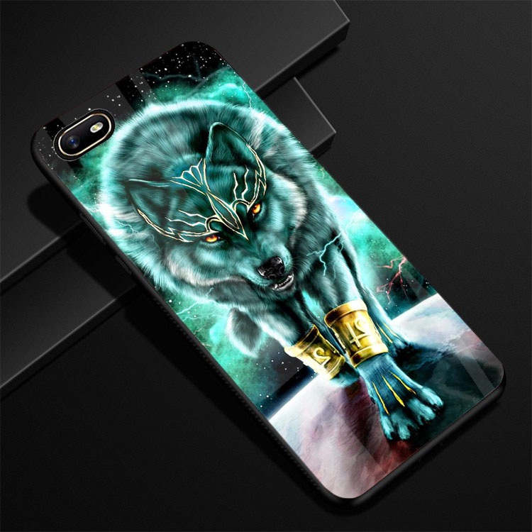 Ốp Lưng OPPO A1K mặt kính cường lực cao cấp thiết kế Độc Quyền