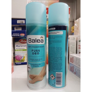 Xịt khử mùi chân Balea Fuss Deo 200ml hàng Đức