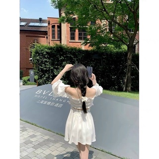 ĐẦM CỔ U TAY PHỒNG