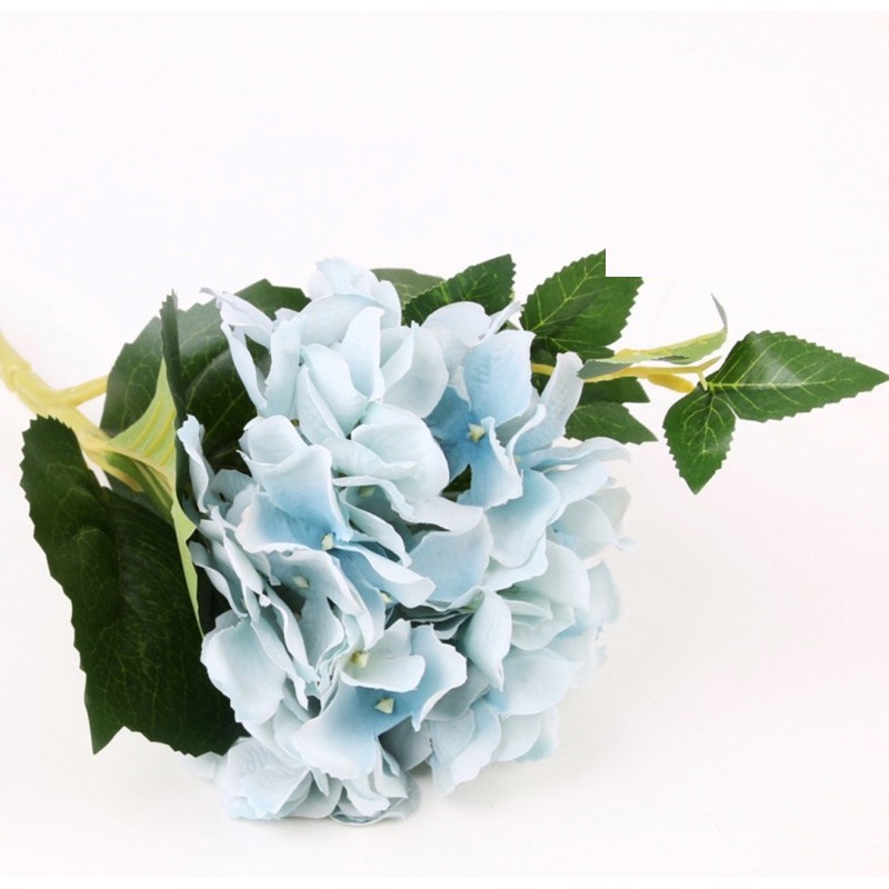 [GIÁ SỈ] Cành hoa cẩm tú cầu giống thật đến 99%, hoa lụa cao cấp, hoa decor trang trí 026
