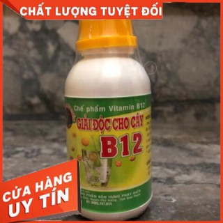 thuốc giải độc, chống sốc cho lan - vitamin B12 100ml cho cây