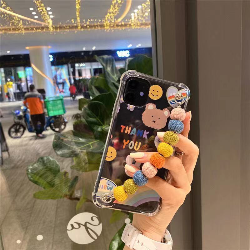 Ốp Điện Thoại Mềm Chống Rơi Màu Kẹo Cho Iphone 11 12x / 8 Plus Xs Max