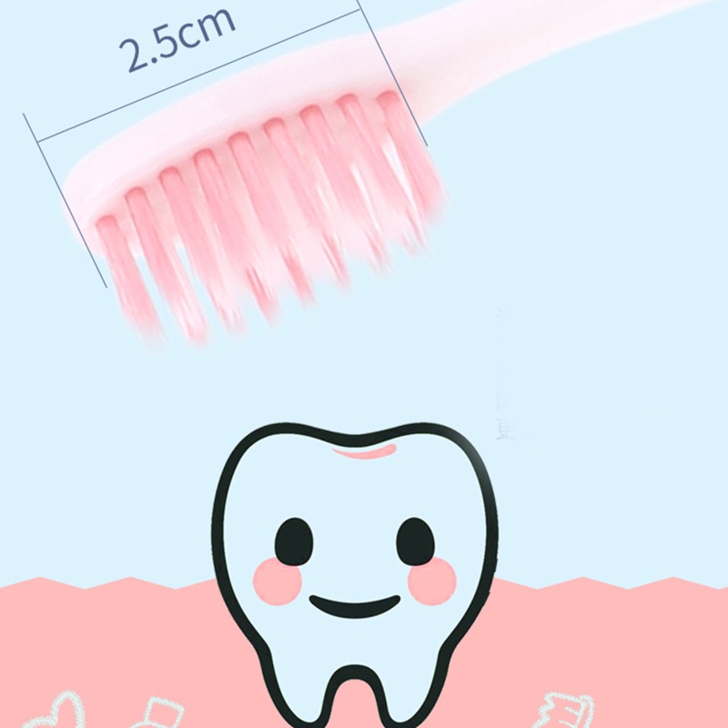 Bộ 4 Bàn Chải Đánh Răng Lông Mềm Cho Bé