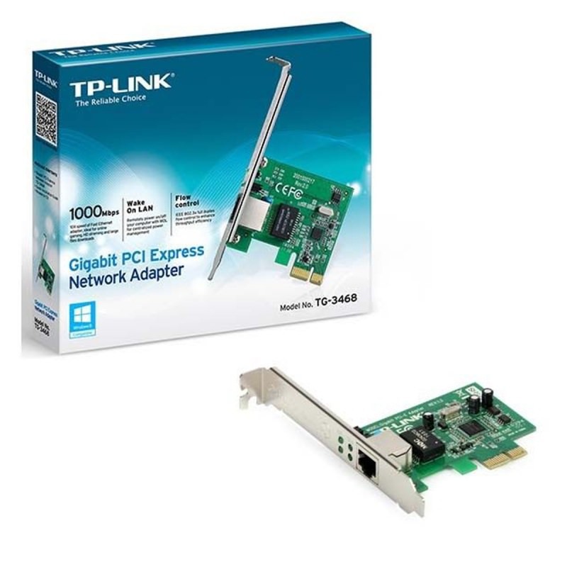 [Giá Siêu Rẻ]Card mạng TP link TG-3468 Gigabit PCI-EX-1X