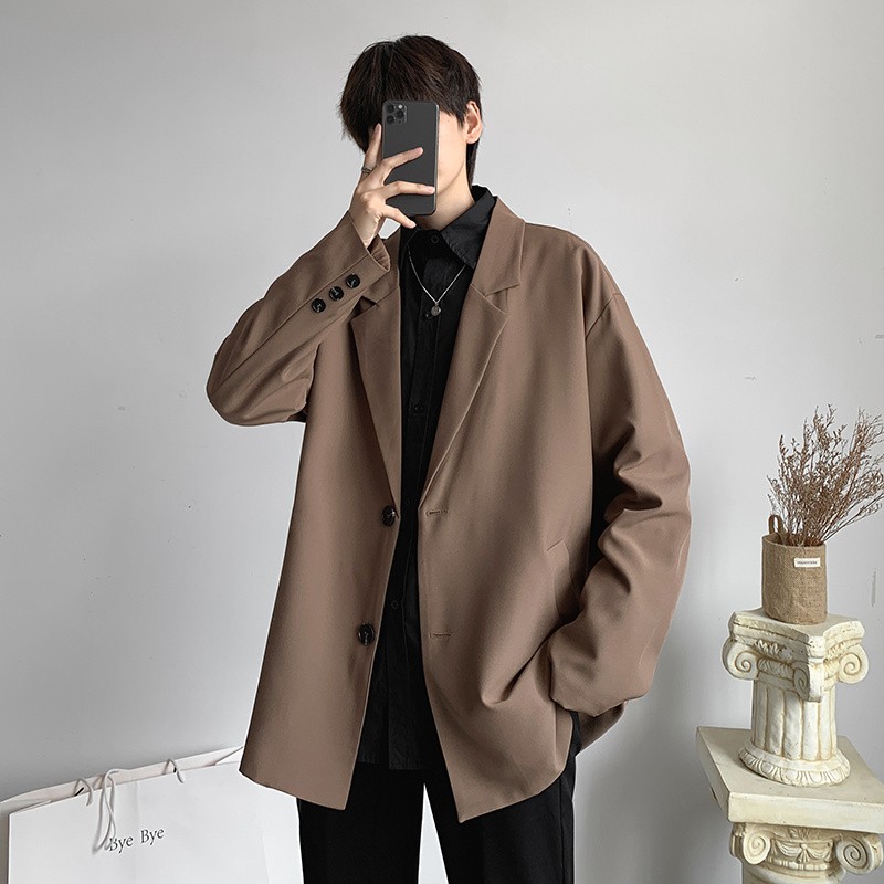 Áo Blazer Nam phong cách Hàn Quốc Dáng Rộng Retro BZ001 M.RO