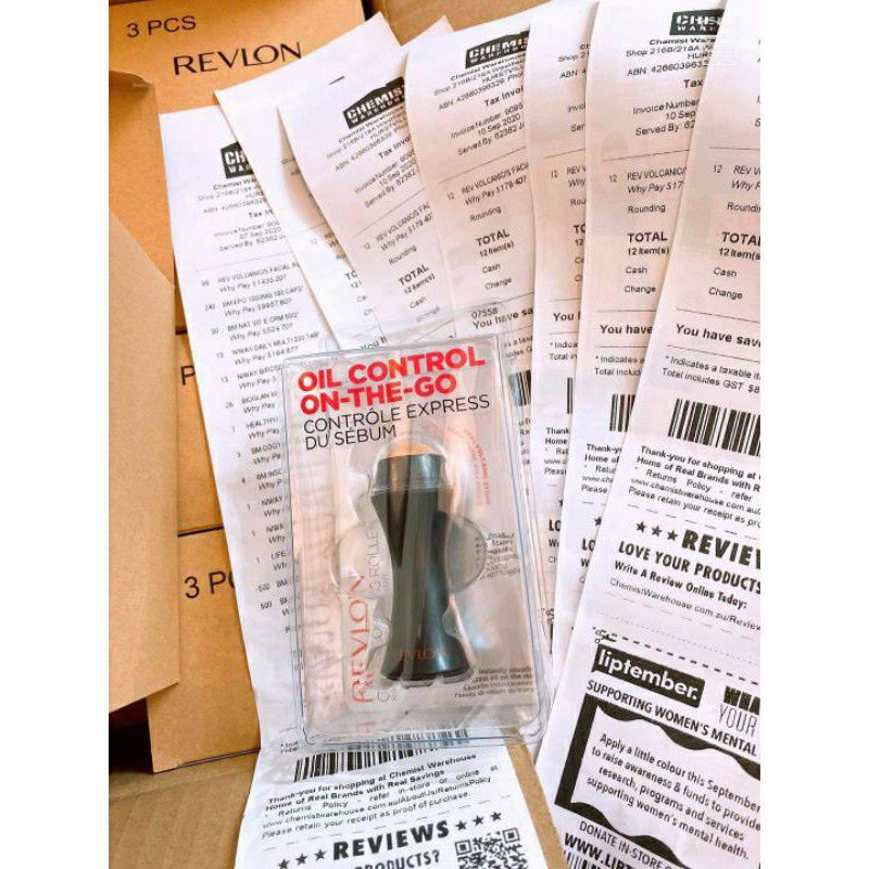 Thanh lăn thấm hút dầu đá núi lửa Revlon USA - thấm hút, kiểm soát chất nhờn | BigBuy360 - bigbuy360.vn