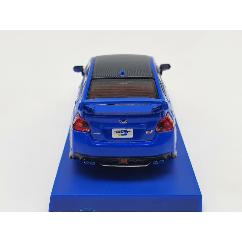 Xe Mô Hình Subaru WRX STI 1:64 Tarmac Works ( Xanh Dương )