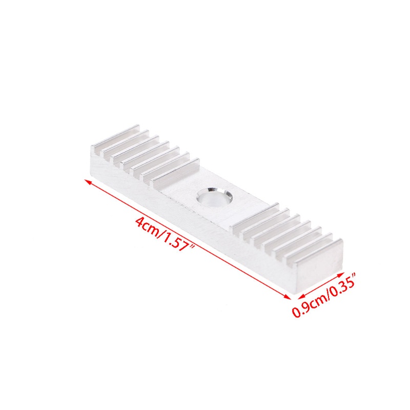 Đai Khóa Cố Định Răng Máy In 3D GT2 Bằng Hợp Kim Nhôm 2mm 9x40mm Chuyên Dụng Cho Máy In 3D