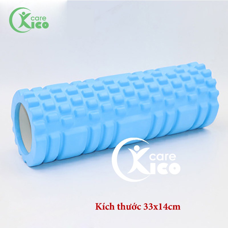 Con lăn Foam Roller Massager gai nhọn, dãn cơ tập Gym, Yoga Cao Cấp