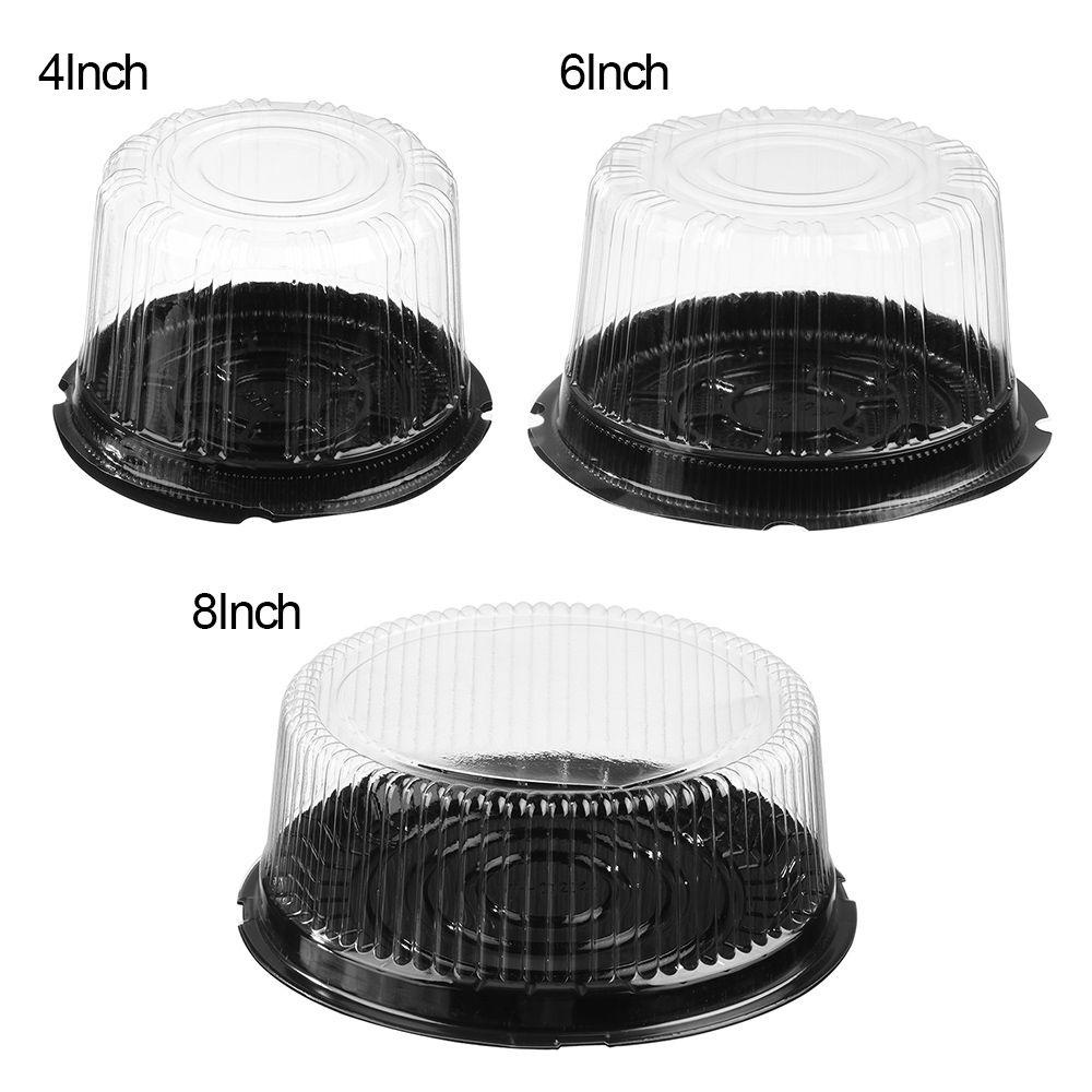 LONTIME Set 10 Hộp Đựng Bánh Trong Suốt Tiện Lợi