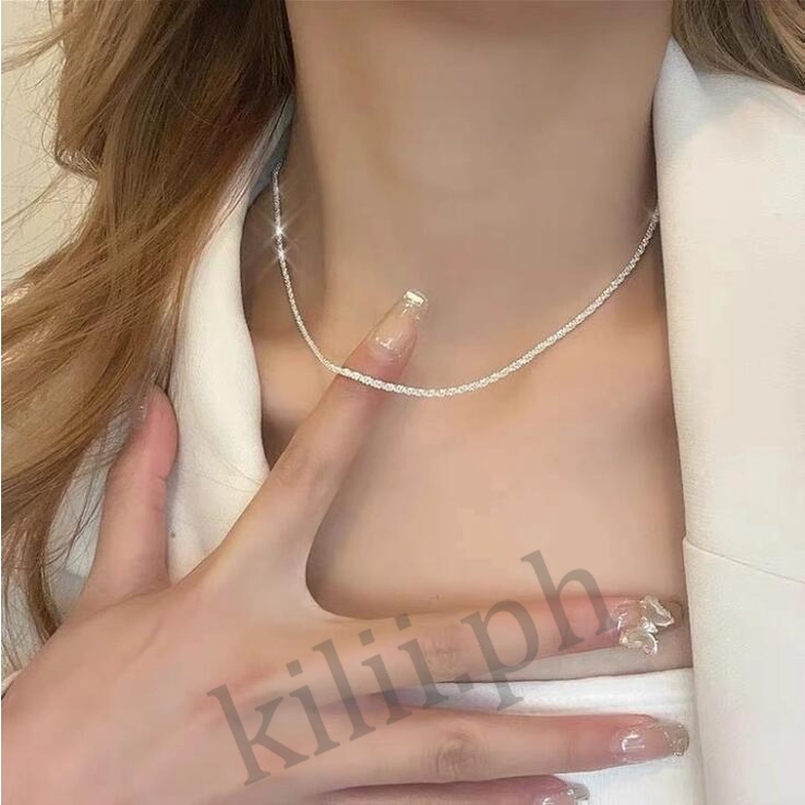 Vòng cổ Mạ Bạc 925 Thiết Kế Độc Đáo Thời Trang