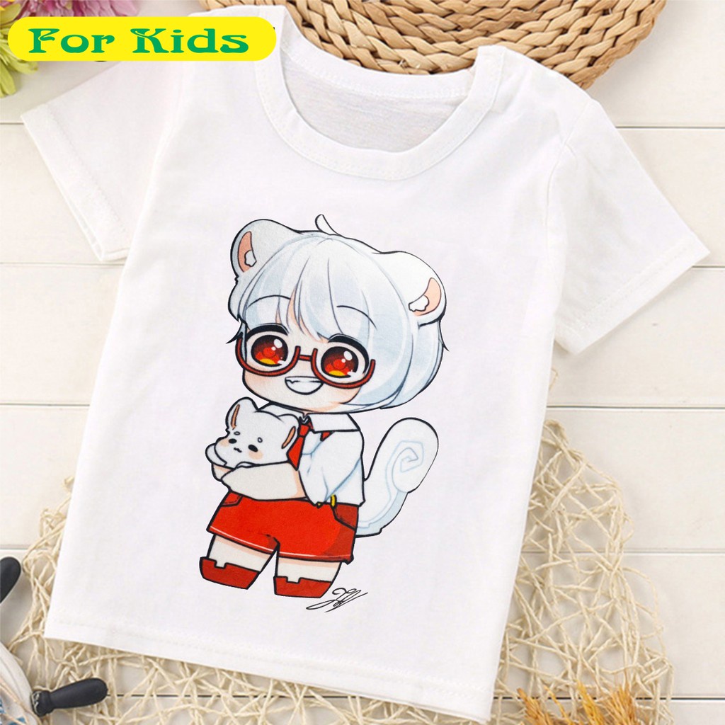 Áo Hero Team Among Us cho bé trai bé gái chất cotton [giá sĩ]