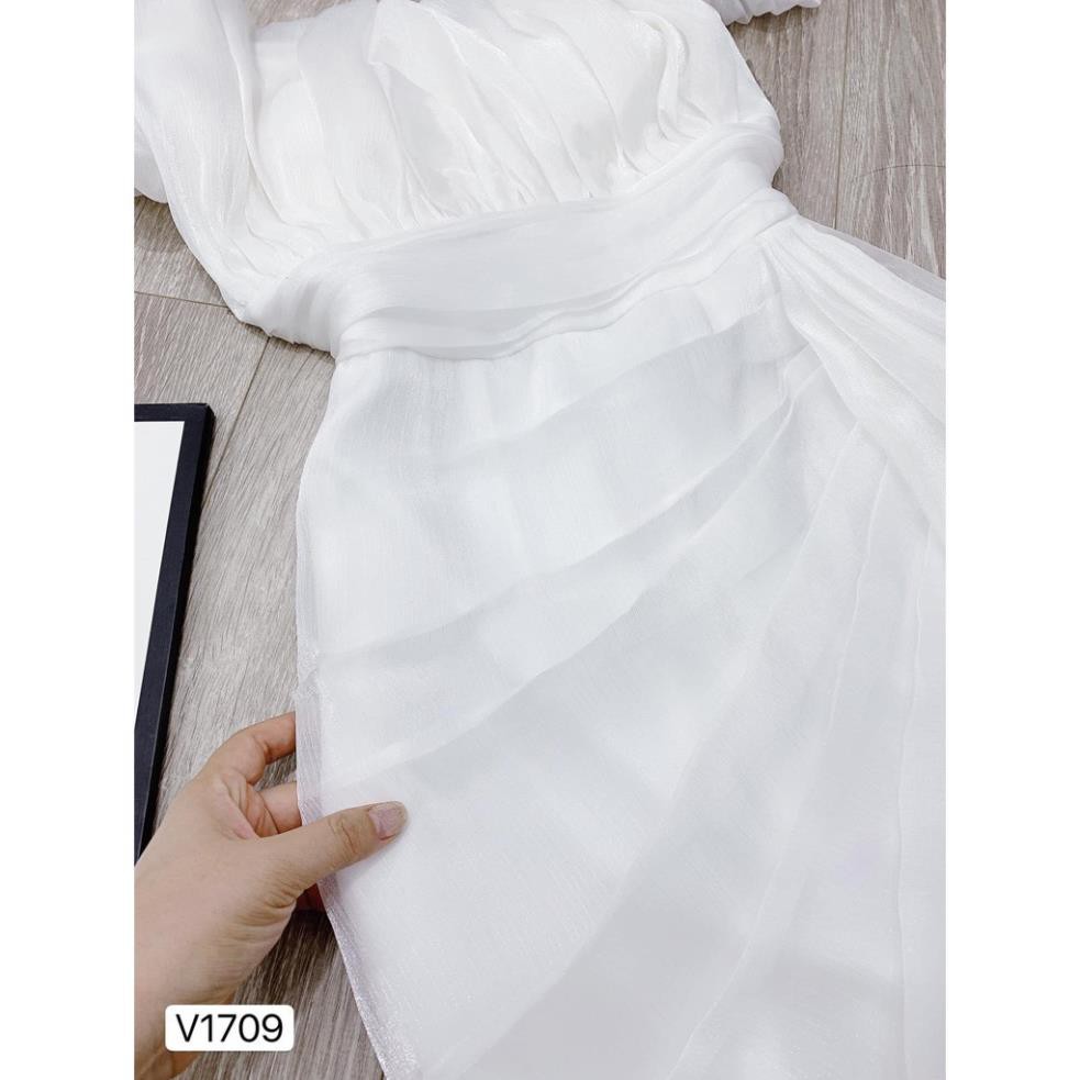 Đầm ôm vai trần V1709 - Đẹp Shop DVC phân phối chính thức (kèm ảnh thật trải sàn) | BigBuy360 - bigbuy360.vn
