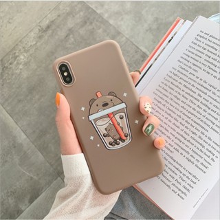 ỐP IPHONE SILICON HÌNH TRÀ SỮA SIÊU CUTE
