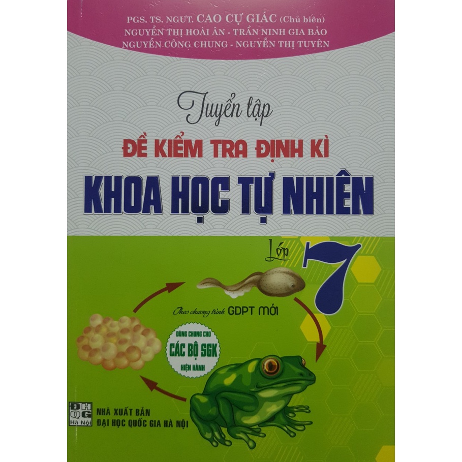 Sách - Tuyển tập đề kiểm tra định kì Khoa Học Tự Nhiên lớp 7