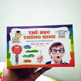 Bộ 16 chủ đề Flashcard cho bé thông minh