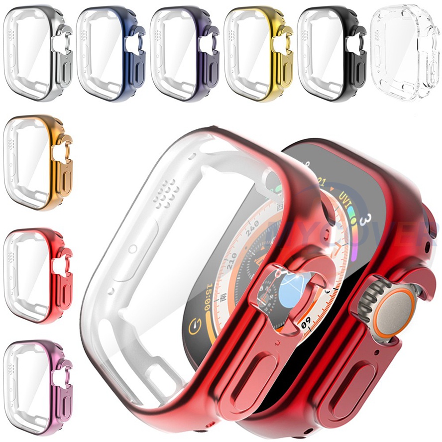 Ốp Bảo Vệ Bằng TPU Dành Cho Đồng Hồ Thông Minh Ultra 8 7 6 SE 5 4 3 2 1 Size 49mm 41mm 45mm 44mm 42mm 40mm 38mm
