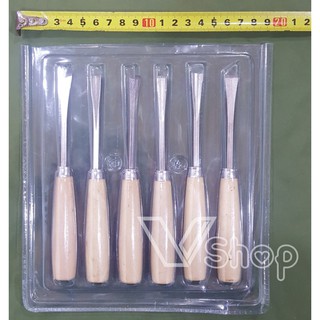 BỘ ĐỤC, ĐIÊU KHẮC GỖ MỸ THUẬT. 6 MÓN