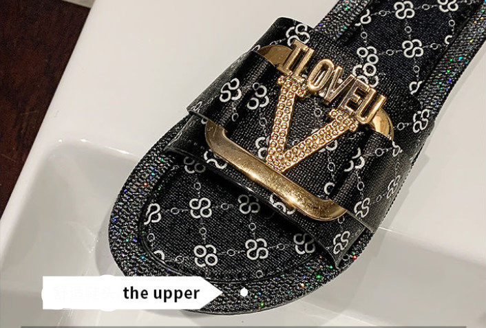 Dép Nữ Quai Ngang Thời Trang Hàn Quốc Xinh Xắn