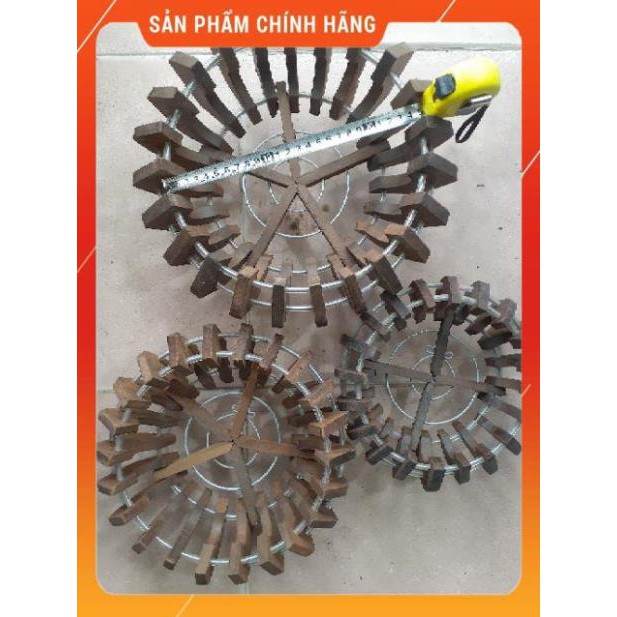 VNUA -  Mẫu chậu đĩa trồng lan gỗ Căm se đk 25cm