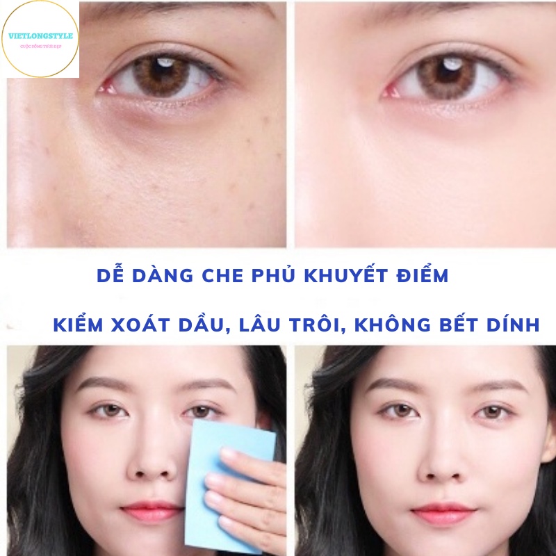 Kem Nền Che Khuyết Điểm Nội Địa Trung Dạng Lỏng Kiềm Dầu Dưỡng Ẩm Cho Da Khô MACFEE