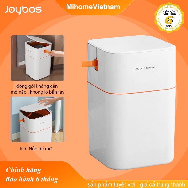 Thùng Rác Thông Mình Xiaomi Youpin Joybos Tự Động Tặng kèm 2 cuộn rác(30 túi)