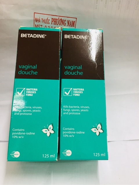 Dung dịch vệ  sinh phụ nữ BETADIN vaginal