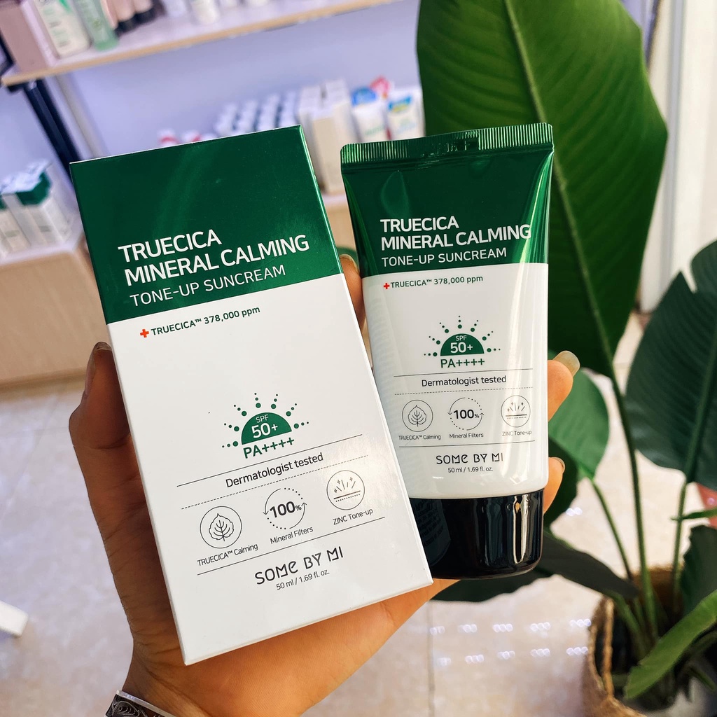 Kem chống nắng SOME BY MI Truecica Mineral 100 Calming Sunscreen