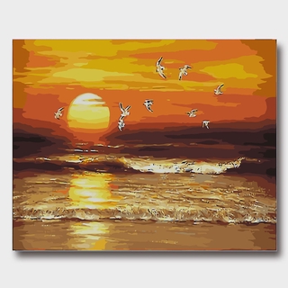 Bộ Tranh Sơn Dầu Diy Cho Gia Đình 15.74x19.68 Inch Xz770Cs Wcl