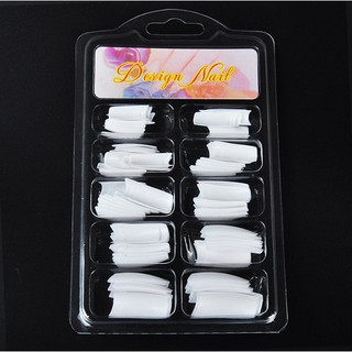 ĐỒ NAIL - Móng Nối Đầu Móng 100 Chiếc-Nửa MóngHộp)