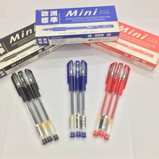 Hộp 12 cây bút viết gel nước Mini 0.5mm