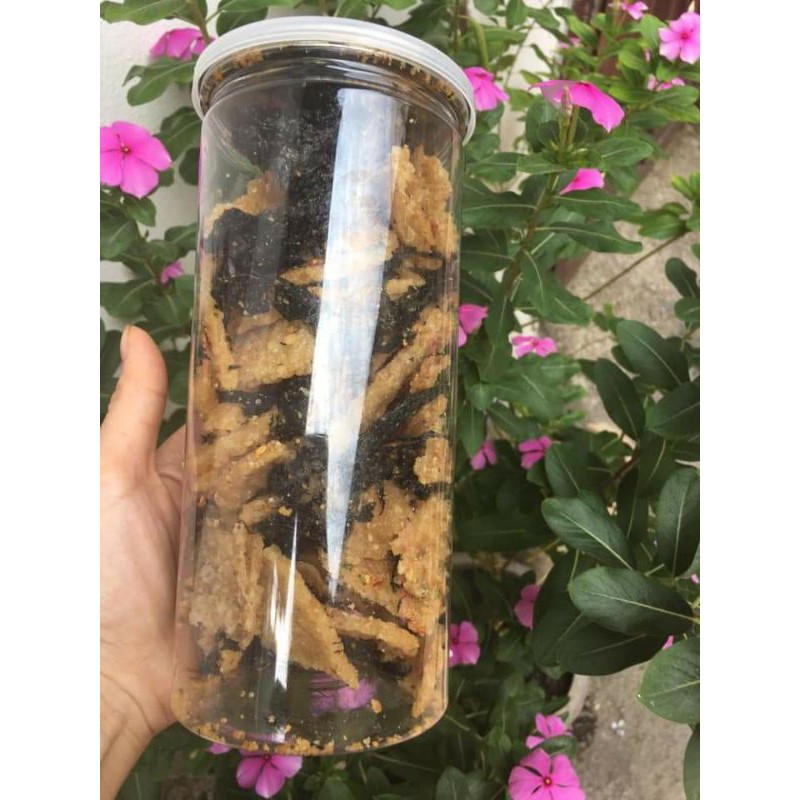 hủ PET- 300gr cơm cháy lắc rong biển