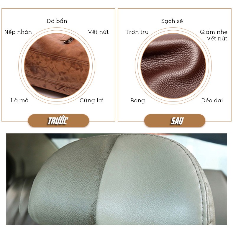 Dung Dịch Làm Sạch Vết Bẩn Đồ Da, Ghế Sofa Da Cao Cấp Texlabs 80ml BEESIR