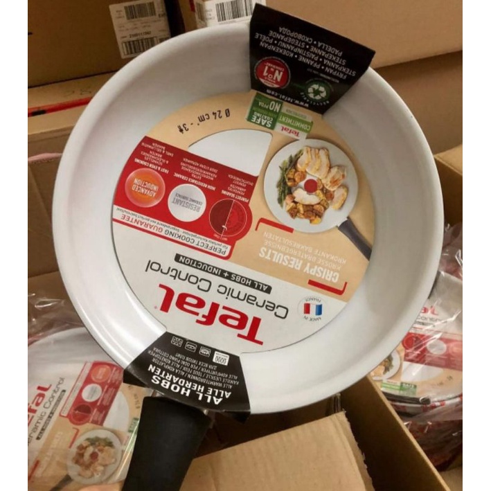 CHẢO RÁN CHỐNG DÍNH TEFAL CERAMIC CONTROL G6 Pfanne 24 cm - MADE IN FRANCE
